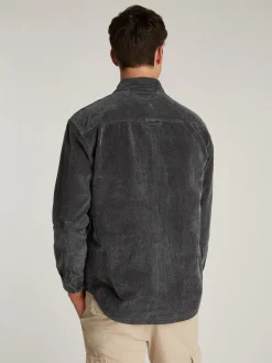 Herren Tommy Jeans Relaxed Fit Cord-Hemd