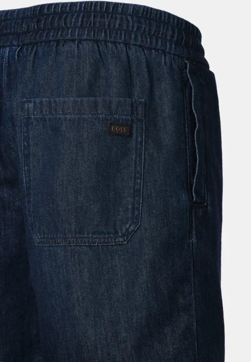 Herren Boss Orange Relaxed Fit Denim Shorts