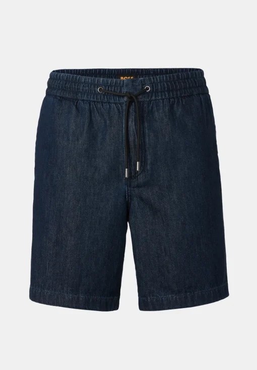 Herren Boss Orange Relaxed Fit Denim Shorts
