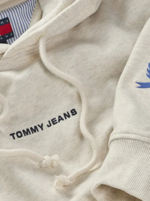 Herren Tommy Jeans Relaxed Fit Hoodie mit Grafik