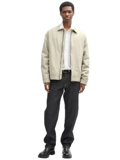 Herren Tom Tailor Denim Relaxed Fit Jacke aus Baumwolle