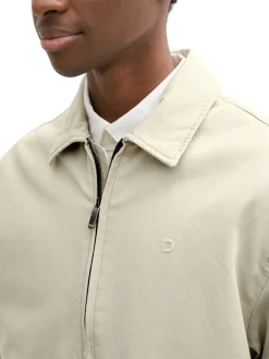 Herren Tom Tailor Denim Relaxed Fit Jacke aus Baumwolle