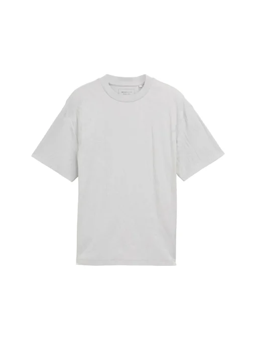 Herren Tom Tailor Denim Relaxed Fit Jacquard T-Shirt