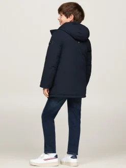 Kinder Tommy Hilfiger Relaxed Fit Parka mit Kapuze