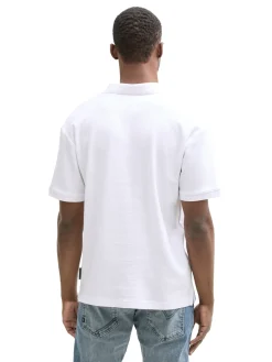 Herren Tom Tailor Denim Relaxed Fit Poloshirt