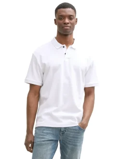 Herren Tom Tailor Denim Relaxed Fit Poloshirt