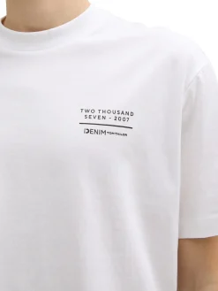 Herren Tom Tailor Denim Relaxed Fit T-Shirt