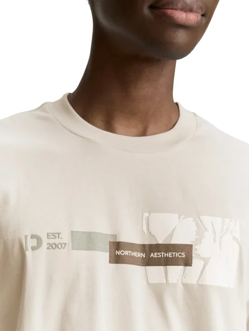 Herren Tom Tailor Denim Relaxed Fit T-Shirt mit Print