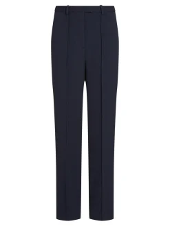 Damen Tommy Hilfiger Relaxed Straight Leg Fit Hose mit Nahtdetails