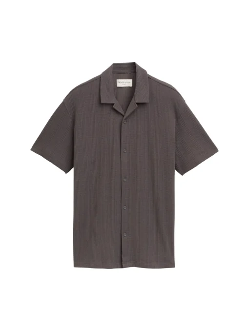 Herren Tom Tailor Denim Relaxed strukturiertes Hemd