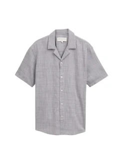 Herren Tom Tailor Denim Relaxed strukturiertes Hemd