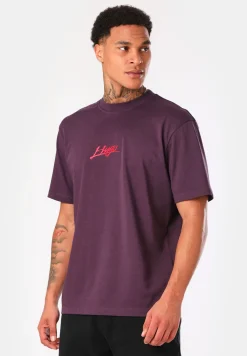 Herren Hugo Red Relaxed-Fit T-Shirt aus Baumwoll-Jersey mit Logo-Print