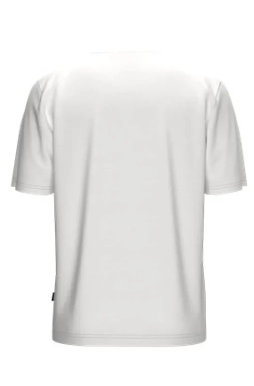 Herren Boss Orange RELAXED-FIT T-SHIRT AUS STRETCH-BAUMWOLLE