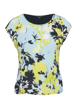 Damen Comma Relaxed-Fit-Shirt mit Frontprint