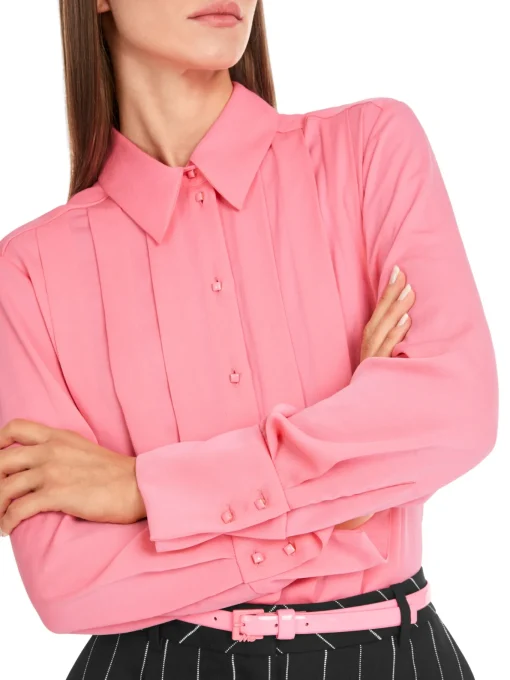 Damen Marc Cain Rethink Together Bluse mit Falten