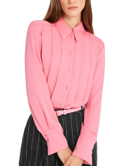 Damen Marc Cain Rethink Together Bluse mit Falten