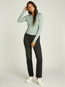 Damen Calvin Klein Jeans Rib Longsleeve