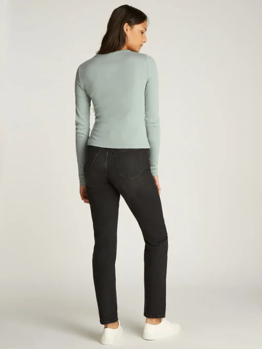 Damen Calvin Klein Jeans Rib Longsleeve