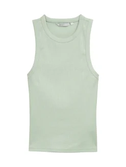 Damen Tom Tailor Denim Rib Top