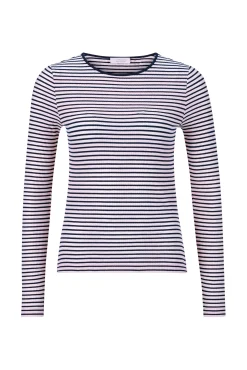 Damen Rich & Royal Rib-Longsleeve