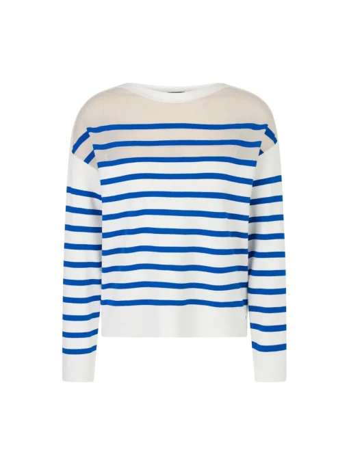 Damen Marc Cain Ringel-Pullover