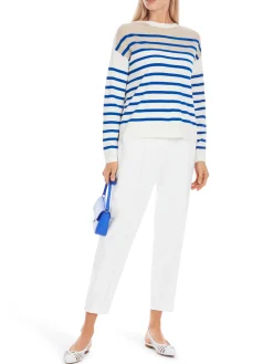 Damen Marc Cain Ringel-Pullover