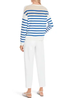 Damen Marc Cain Ringel-Pullover