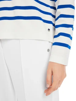 Damen Marc Cain Ringel-Pullover