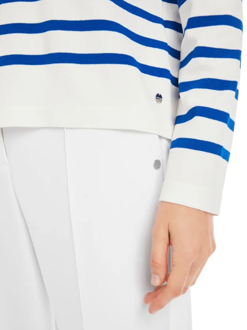 Damen Marc Cain Ringel-Pullover