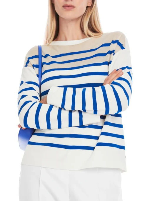 Damen Marc Cain Ringel-Pullover
