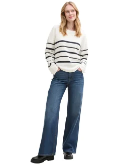 Damen Tom Tailor Ripp Langarmshirt