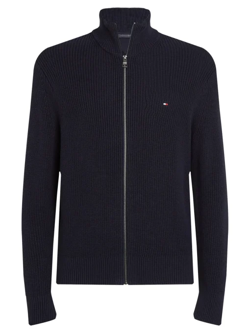 Herren Tommy Hilfiger Ripp Strickjacke