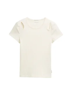 Kinder Tom Tailor Denim Ripp T-Shirt mit Cut-Outs