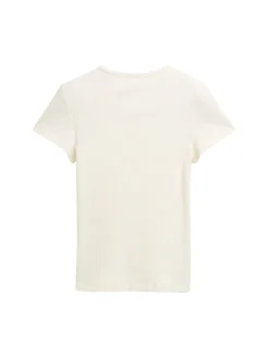 Kinder Tom Tailor Denim Ripp T-Shirt mit Cut-Outs