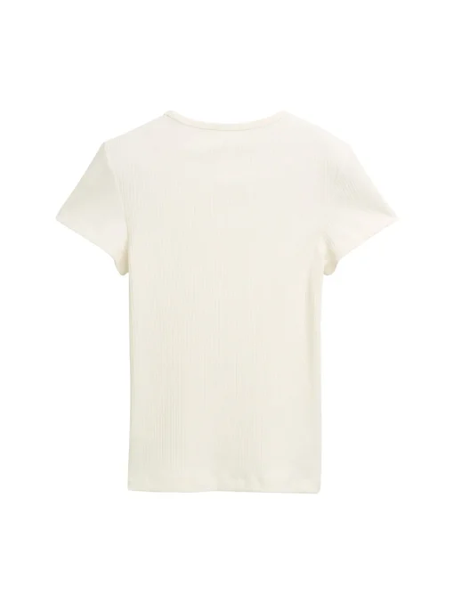 Kinder Tom Tailor Denim Ripp T-Shirt mit Cut-Outs