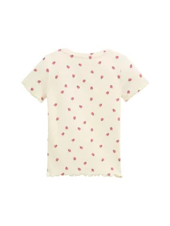 Kinder Tom Tailor Denim Ripp T-Shirt mit Muster