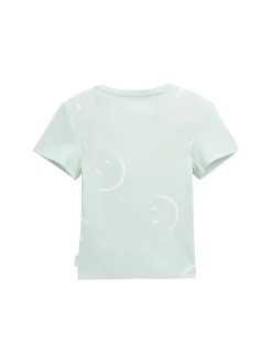 Kinder Tom Tailor Denim Ripp T-Shirt mit Muster
