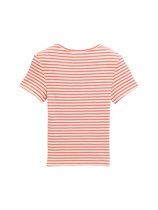 Kinder Tom Tailor Denim Ripp T-Shirt mit Muster