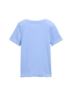 Kinder Tom Tailor Denim Ripp T-Shirt mit Print