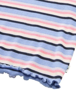 Kinder Tom Tailor Denim Ripp T-Shirt mit Streifenmuster