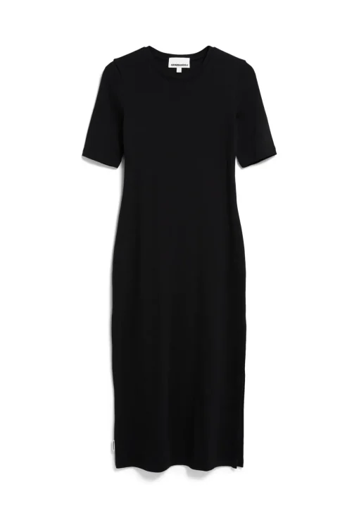 Damen armedangels Ripp-Jerseykleid aus Bio-Baumwoll Mix SEHAARAA