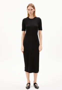 Damen armedangels Ripp-Jerseykleid aus Bio-Baumwoll Mix SEHAARAA