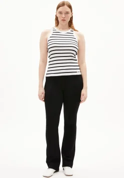 Damen armedangels Ripp-Top aus Bio-Baumwoll Mix KANITAA STRIPES