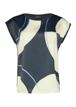 Damen s.Oliver BLACK LABEL Ärmelloses Shirt im Fabricmix