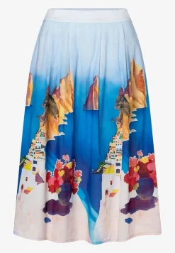 Damen More & More Rock mit Amalfi Print