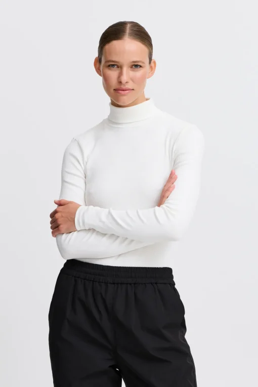 Damen TheJoggConcept Rollkragen-T-shirt