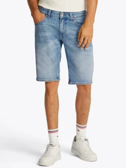 Herren Tommy Jeans Ronnie Slim Fit Jeans-Shorts