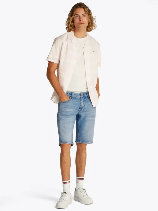 Herren Tommy Jeans Ronnie Slim Fit Jeans-Shorts