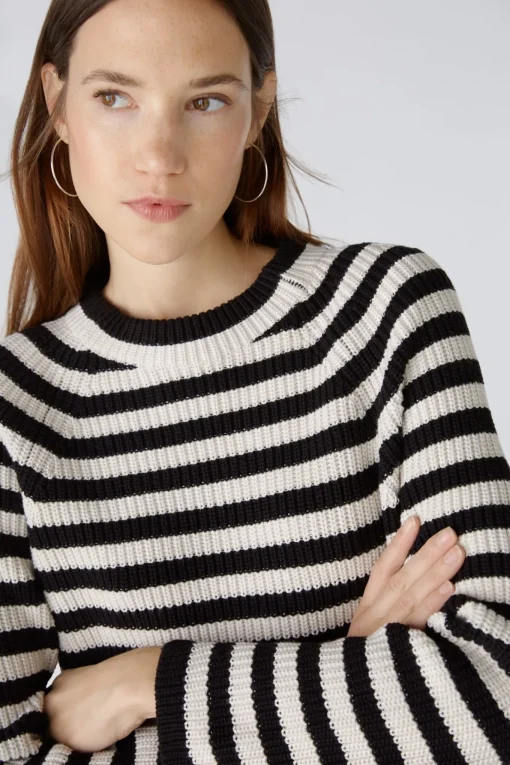 Damen Oui RUBI Pullover reine Baumwolle