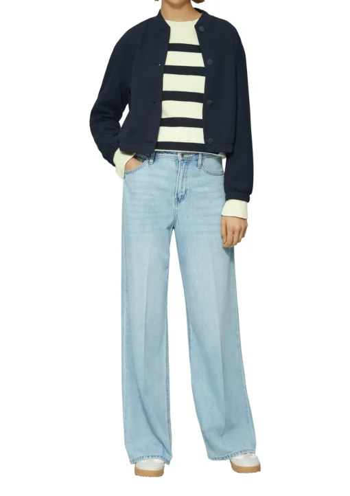 Damen s.Oliver Rundhals-Pullover im Streifenmix